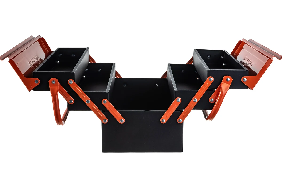 Ящик инструментальный 3х ярусный 400мм (металл)//АВТОДЕЛО