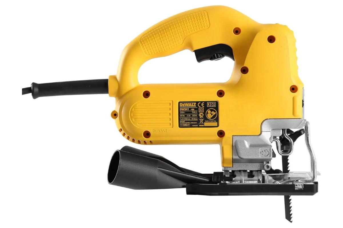 Лобзик эл. DW 341К DeWalt, 550Вт, глубина пропила 85мм, кейс