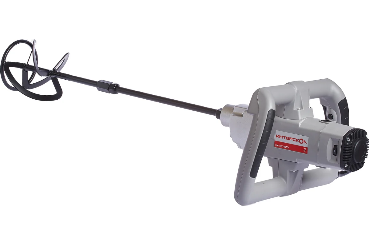 КМ-60/1000Э ИНТЕРСКОЛ Эл. миксер 1050 Вт, 2-скорости, М14, 53Нм