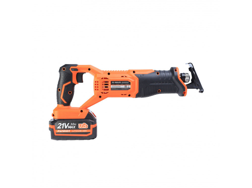 Пила сабельная аккумуляторная PATRIOT RS 188UES
