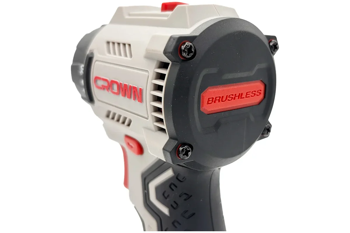 Дрель-шуруповерт аккумуляторная со смен. патр. CROWN CT21131HQX-2 BMC 20В B3+, Бесщеточный, 2х2.0Ач 