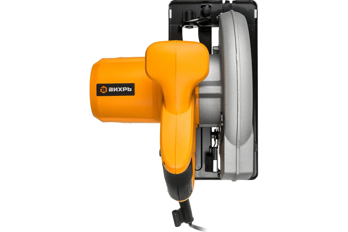 ВИХРЬ ДП-185/1600  Пила диск., 1,6 кВт, 4500 об/мин, диск 185х20 мм, гл. пропила 65 мм, 4,5 кг