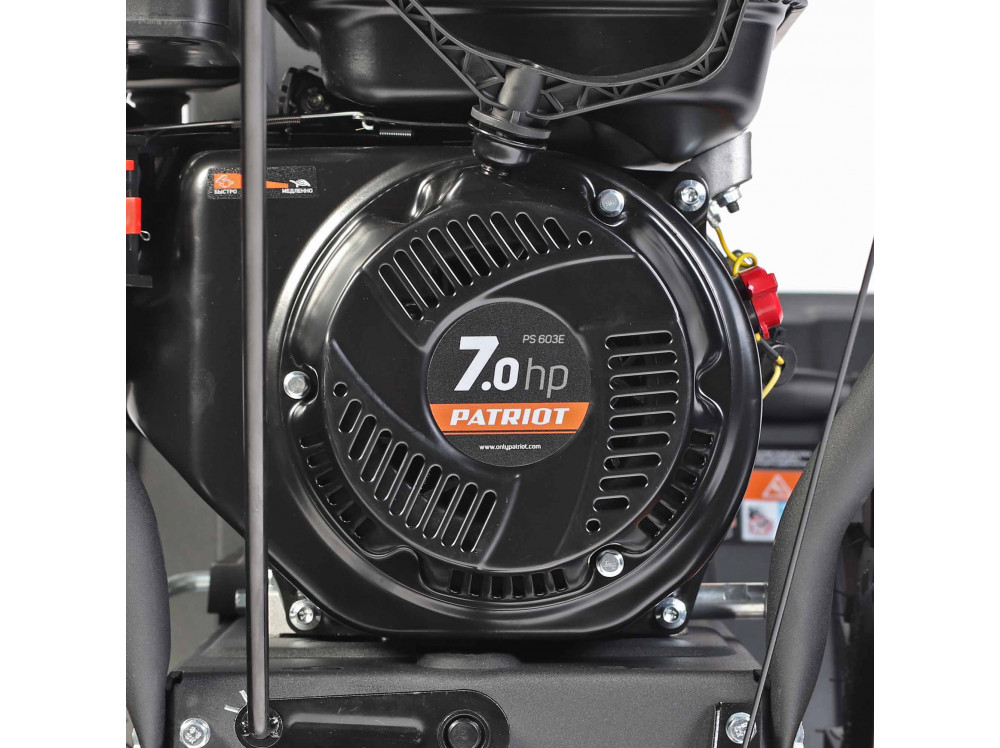 Снегоотбрасыватель PATRIOT PS 603 LED  6,5 л/с, шир. обр. 56см, фара,6 вперёд/2 назад