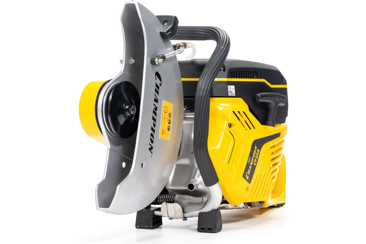 Бензорез CP350 3,5кВт 74см³ 10,1кг без диска D350мм d20/25,4 // CHAMPION 