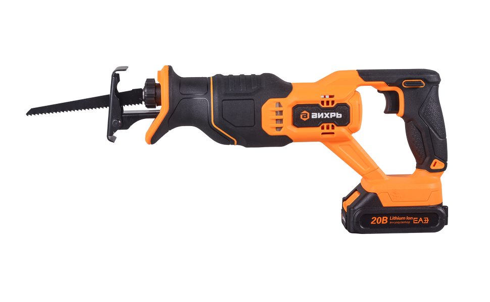 Сабельная пила аккумуляторная АСП-20Li (в комплекте 1 АКБ и ЗУ) Вихрь