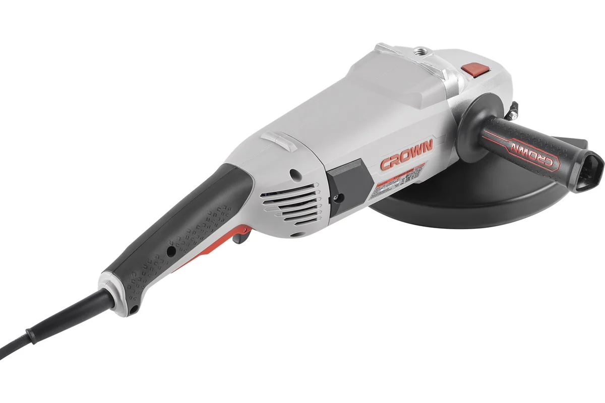 Угловая шлифовальная машина CROWN CT13500-230N, Ø230 мм, 2020 Вт, 6500 об/мин