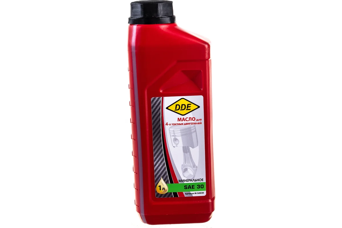 Масло 4-х тактное SAE30 1л DDE 