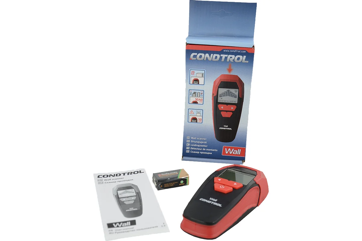 Детектор проводки Wall CONDTROL