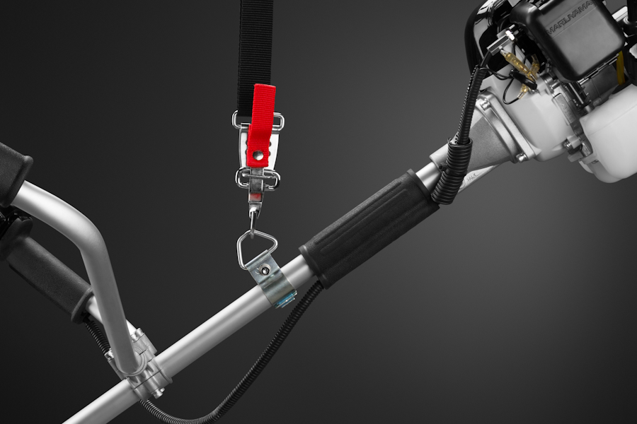 Бензокоса CAIMAN WX24, леска + диск, 4,7 кг