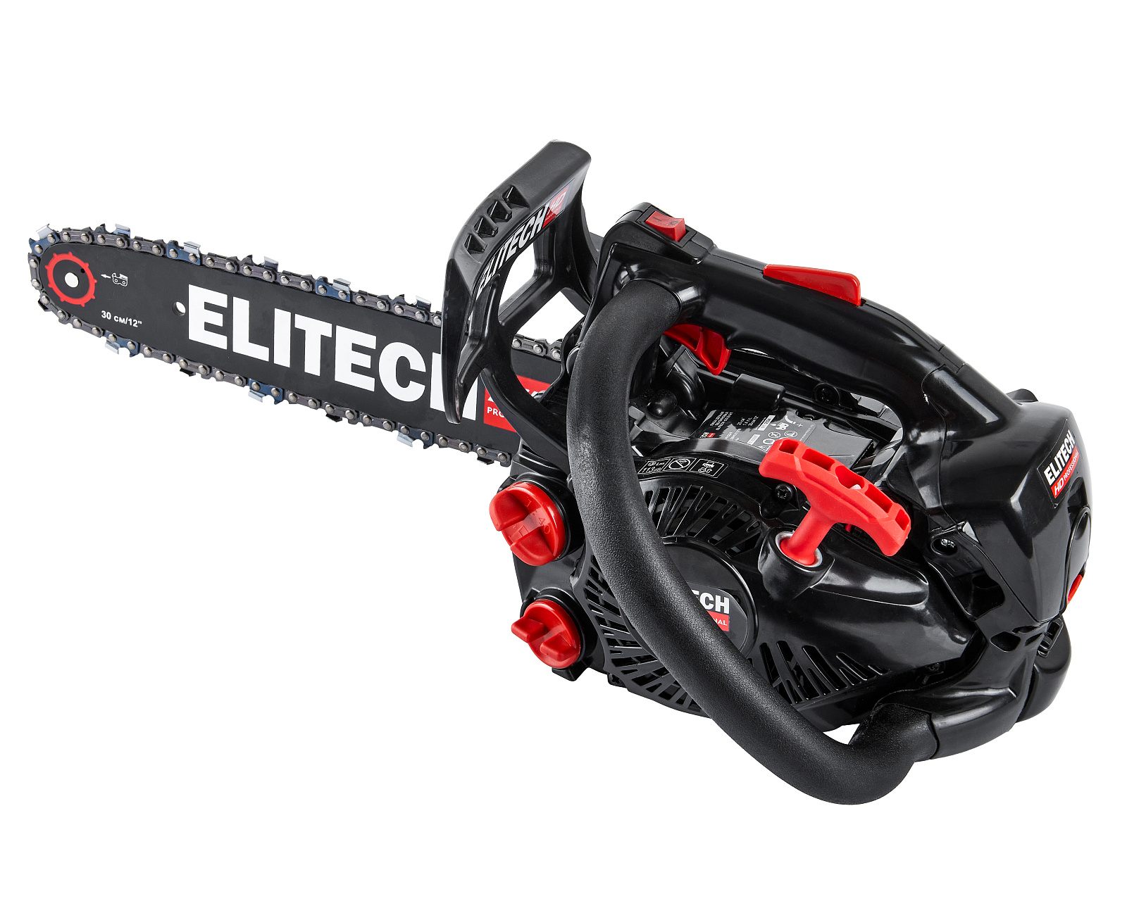 ELITECH CS 2514T (E1611.003.00) Бензопила,25см3,1.0кВт\1.2л.с.,шина30см,3200-12700об\мин,шаг-3\8",па