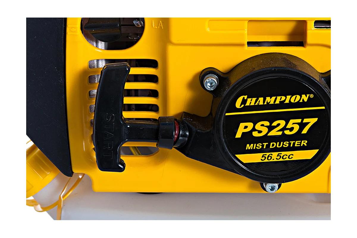 Опрыскиватель-распылитель CHAMPION PS257 (2,5кВт 56,5см³ 15м бак 14л  0,14-3,03 л/мин 11,3кг)