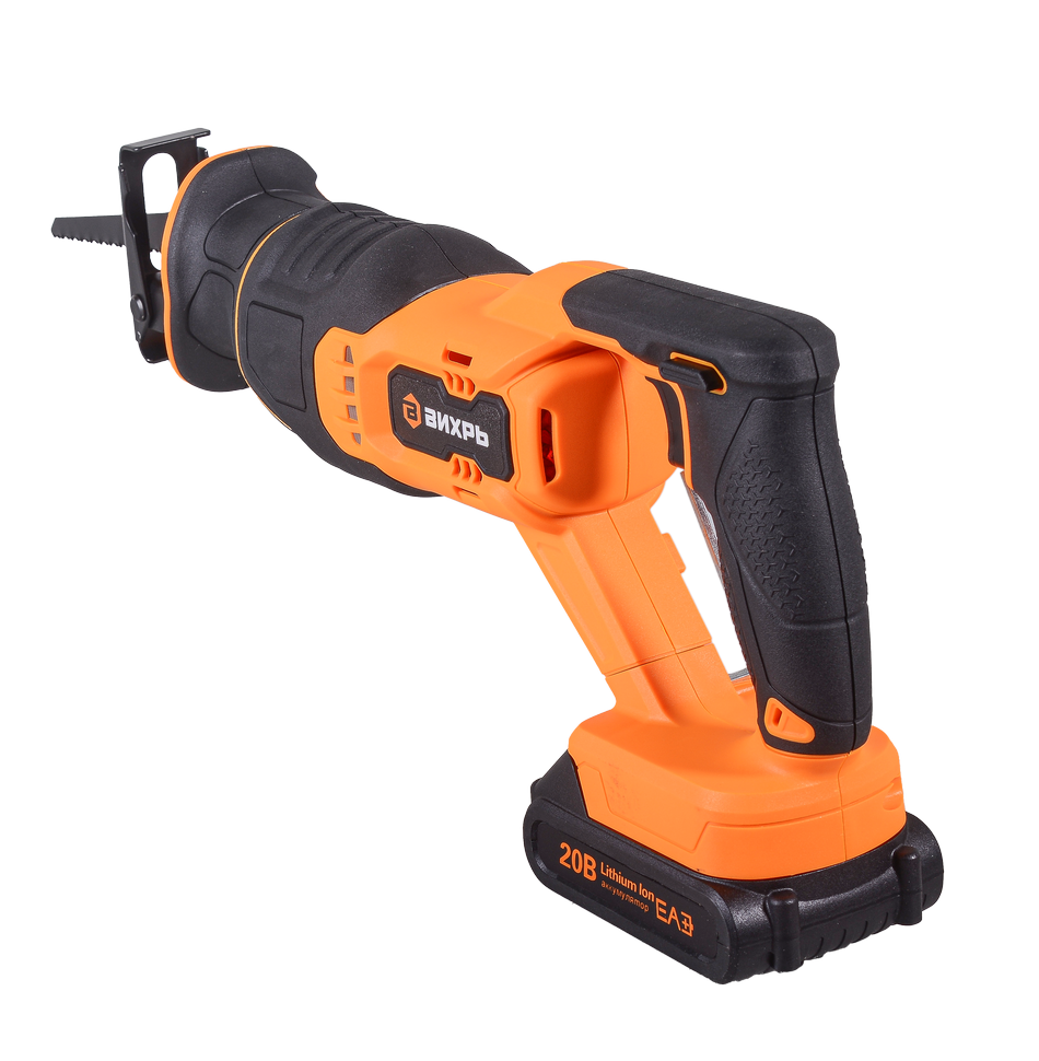 Сабельная пила аккумуляторная АСП-20Li (в комплекте 1 АКБ и ЗУ) Вихрь