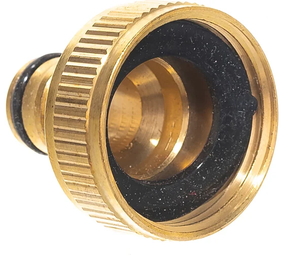 Адаптер латунный, 1", внутренняя резьба// Palisad