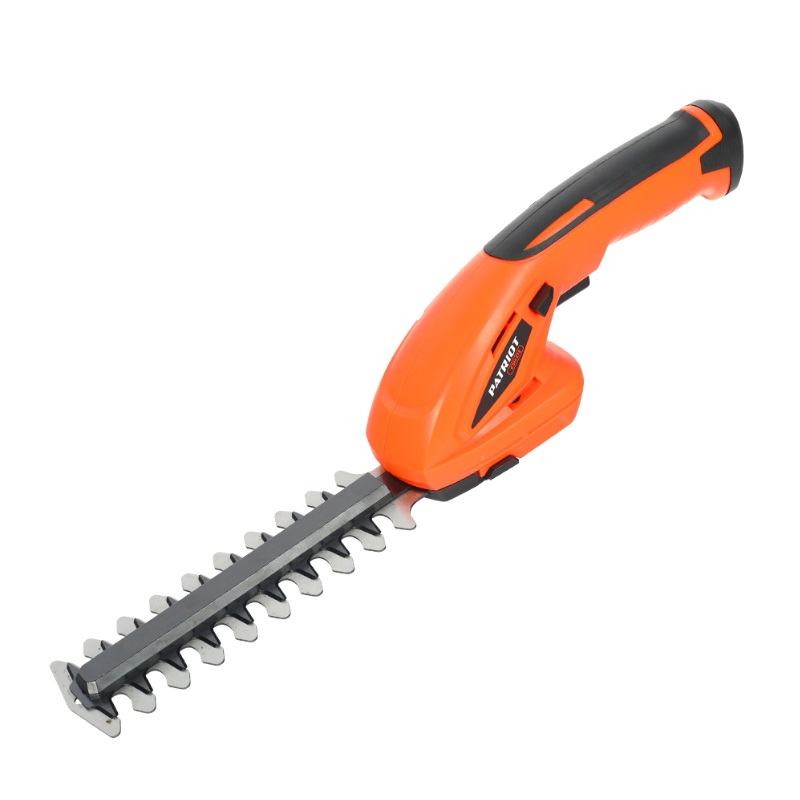 Ножницы-кусторез аккумуляторные PATRIOT CSH 272 7,2В с 1акб 2Ач и зу,ножницы для травы 90мм,ножи кус