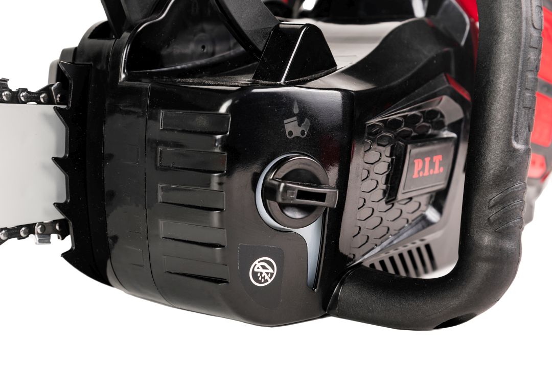 Пила цепная аккум. бесщёточная P.I.T. PKE20H-405A SOLO (40В(20В+20В), 16"/405 мм, скор. цепи 20м/с)