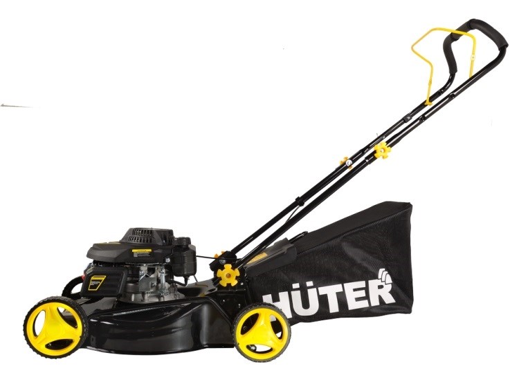 Бензогазонокосилка HUTER GLM-4 T, 4х-тактн. 4 л/с, шир.кош. 51см, высота кош. 35-65 мм, травосб.