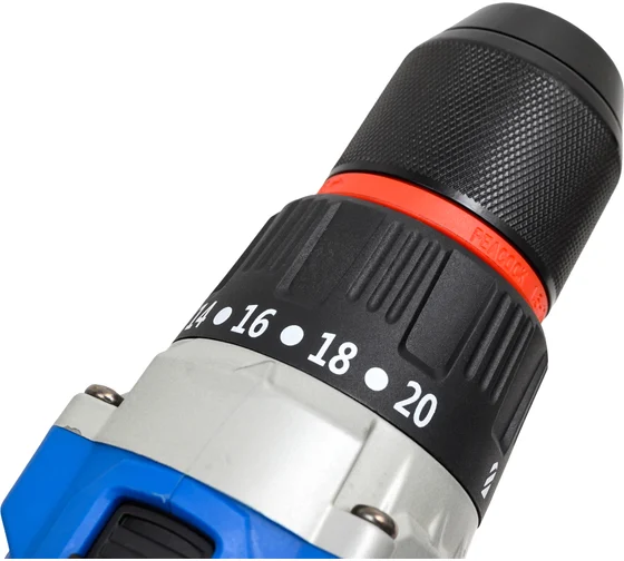 Аккум. дрель-шуруповерт BULL SR 1802 в чем. БЕСЩЕТ., 18 В, 80 Н*м, 2*4 А*ч акб, БЗП(мет.) 13 мм 