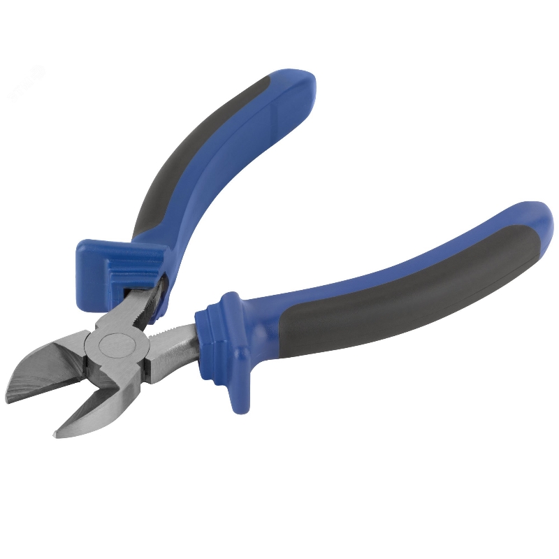 Бокорезы "Один" двухцветные обрезиненные ручки, полированная сталь 180 мм