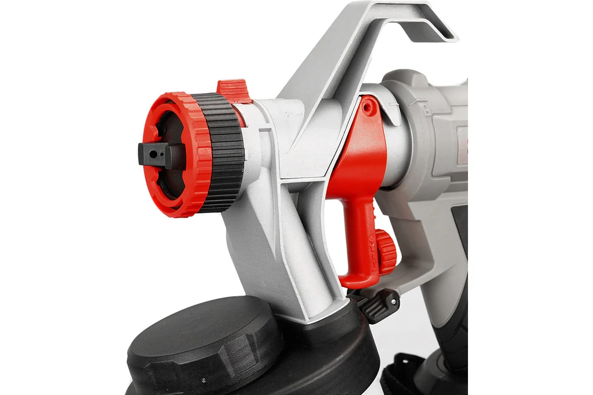 Краскораспылитель CROWN CT31014, 600Вт, бак 0,9мл, сопло 2,5мм, расход 1000мл/мин, макс/давл 0,2 бар