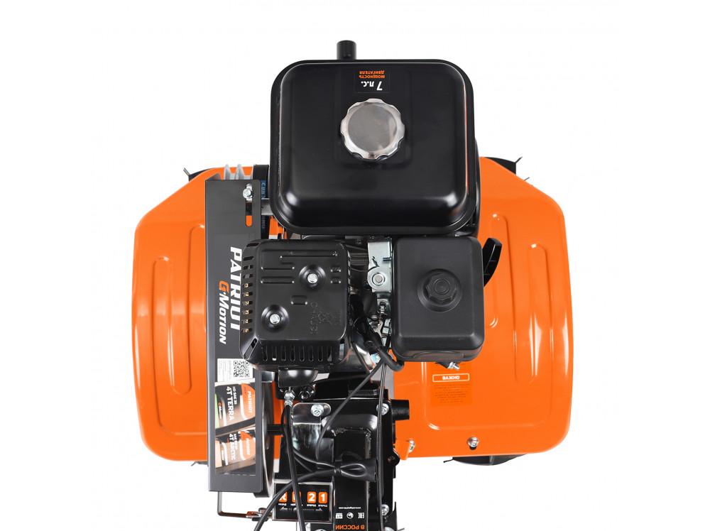 Мотоблок PATRIOT Калуга М,  дв. PATRIOT Р170FA,7л/с,,4ск вп/2назад, шир.обр. до 85см, 82кг