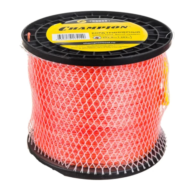 Корд трим.CHAMPION  Square Twist DUO 2.4мм*262м (витой квадрат)