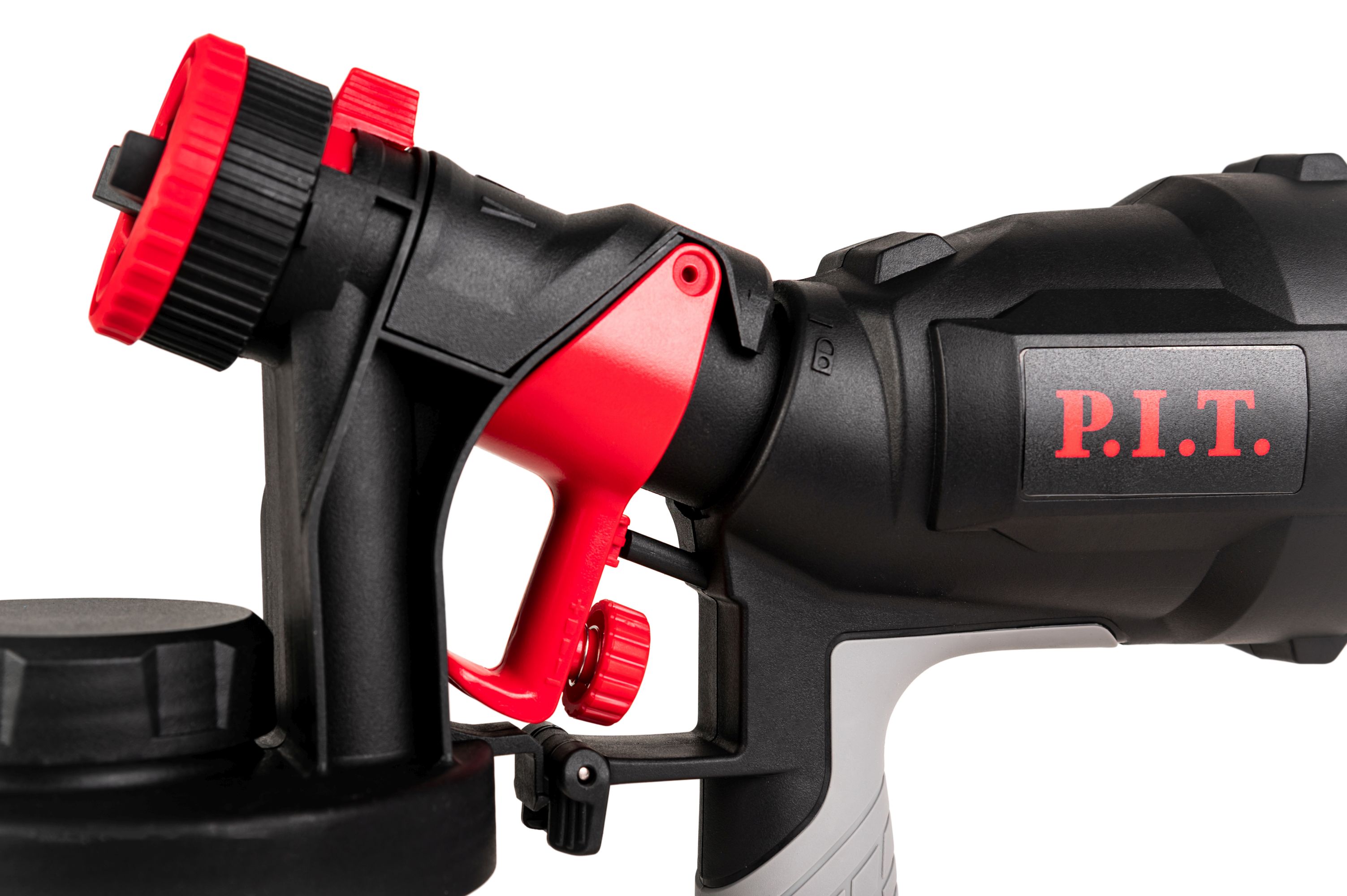 Краскопульт аккум. P.I.T. PSG20H-900A SOLO (20В, 700 мл/мин, емк. 900 мл, давл. 0,1-0,2 бар)