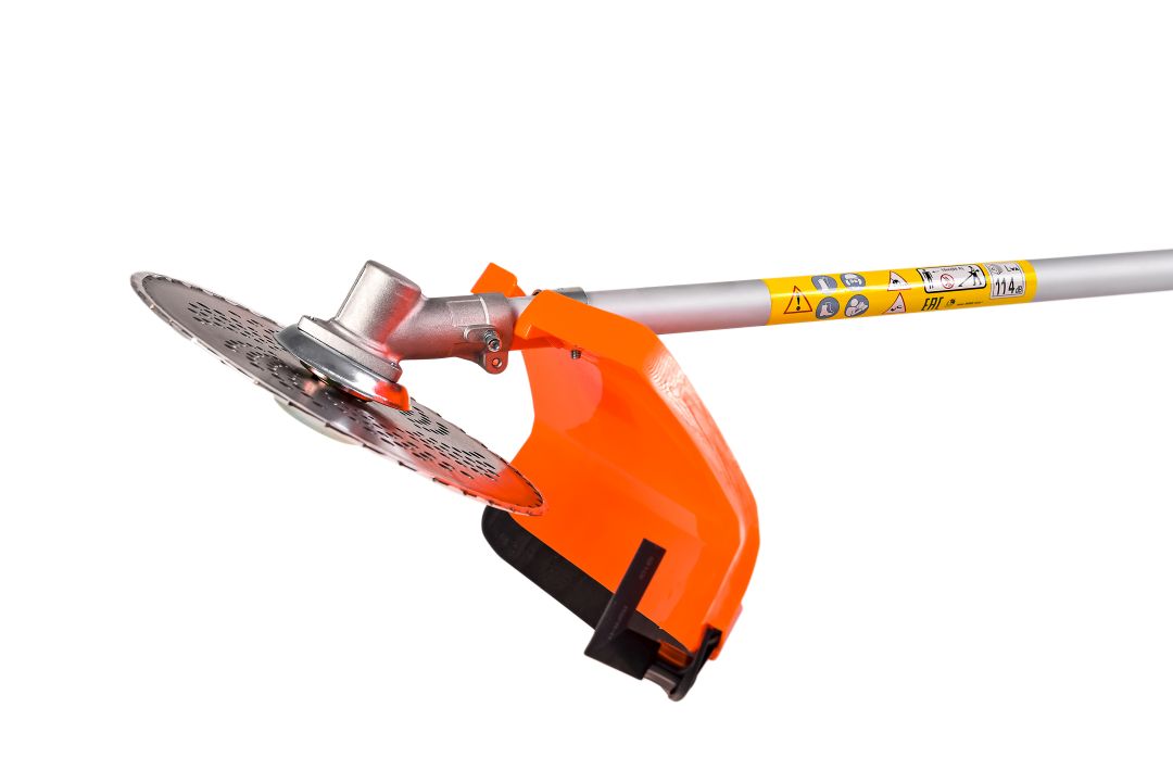 Триммер бензиновый P.I.T. P73102 Мастер (2,3л.с, 52см³, 2-т, 8500об/мин, 1.2л, Ø440мм, леска, диск)