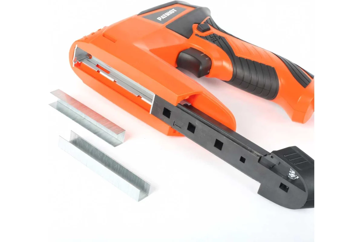 Степлер электрический PATRIOT EN 141, Скоба(д/ш/т) мм8-14/10,6/1,2, Т-образный гвоздь(д/ш/т)мм15/2/1