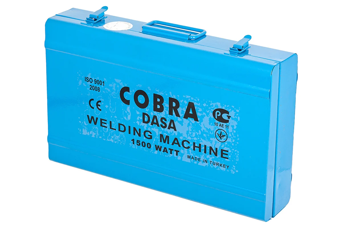 Паяльник COBRA DASA GM 0003, 1500Вт, насадки Ø 20/25/32/40, для полипропиленовых труб