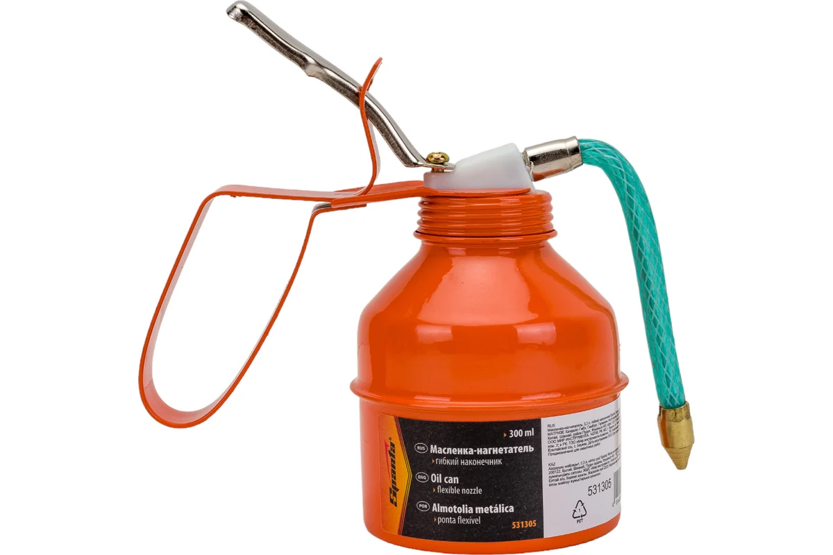 Масленка-нагнетатель, 0,3 л, гибкий наконечник// Sparta