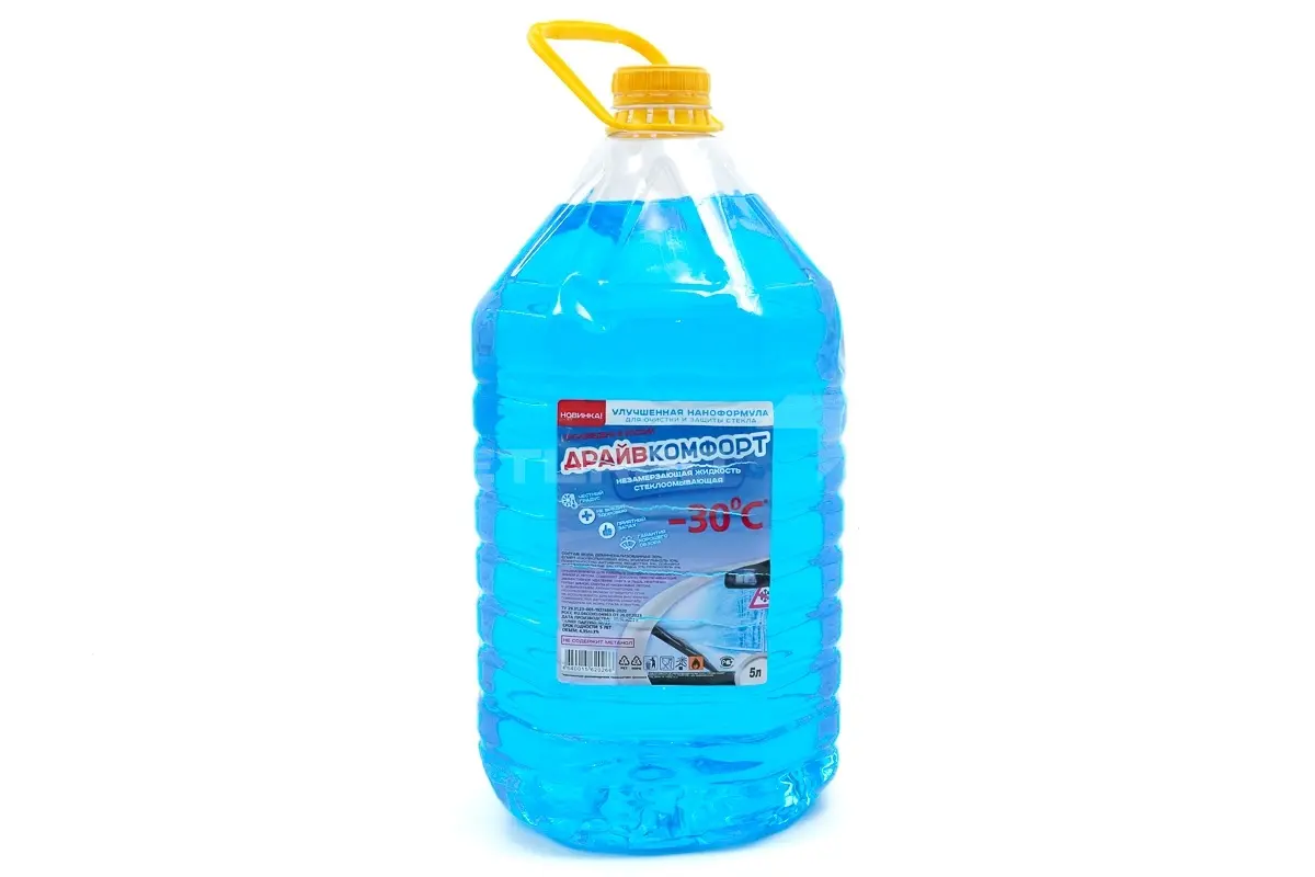 Жидкость стеклоомывателя ДрайвКомфорт 5л  (до -30°) БК