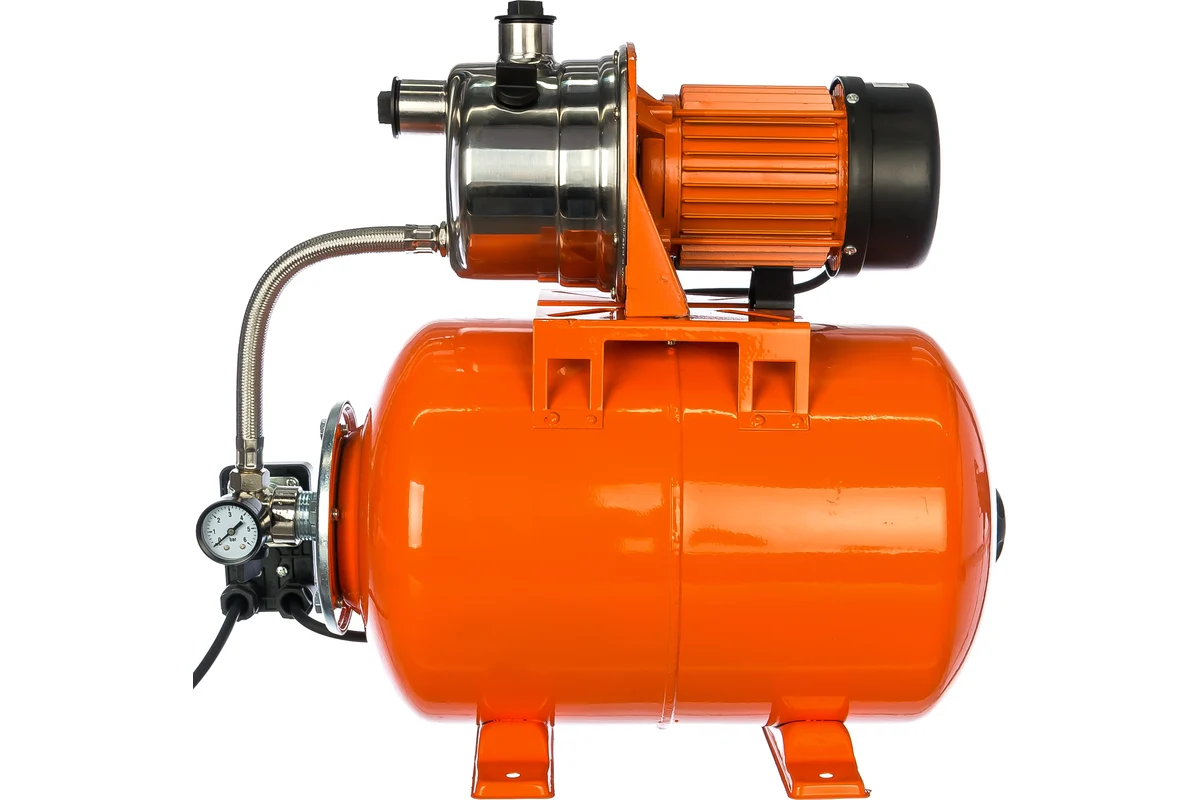 ВИХРЬ Насосная станция АСВ-800/24Н, 800Вт, бак 24л, гл. вс. 9м,  60л/мин,эжектор