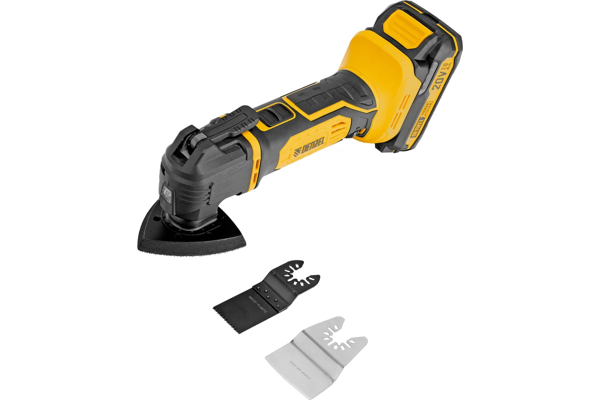 Инструмент многофункциональный аккумуляторный CMTH-20, Li-Ion, 20 В// Denzel