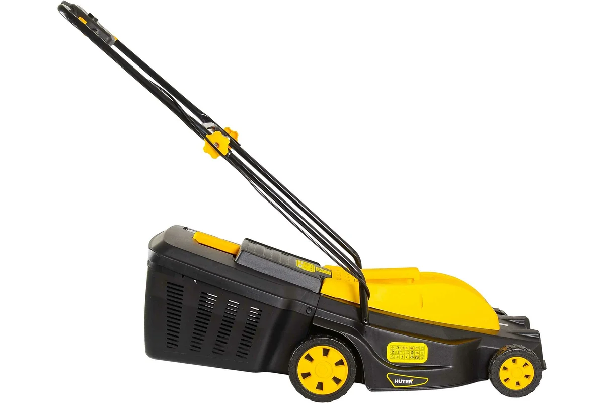 Эл.газонокосилка HUTER ELM-2000P, 2.0 кВт, ширина кошения 43 см, высота кош.15-50 мм.