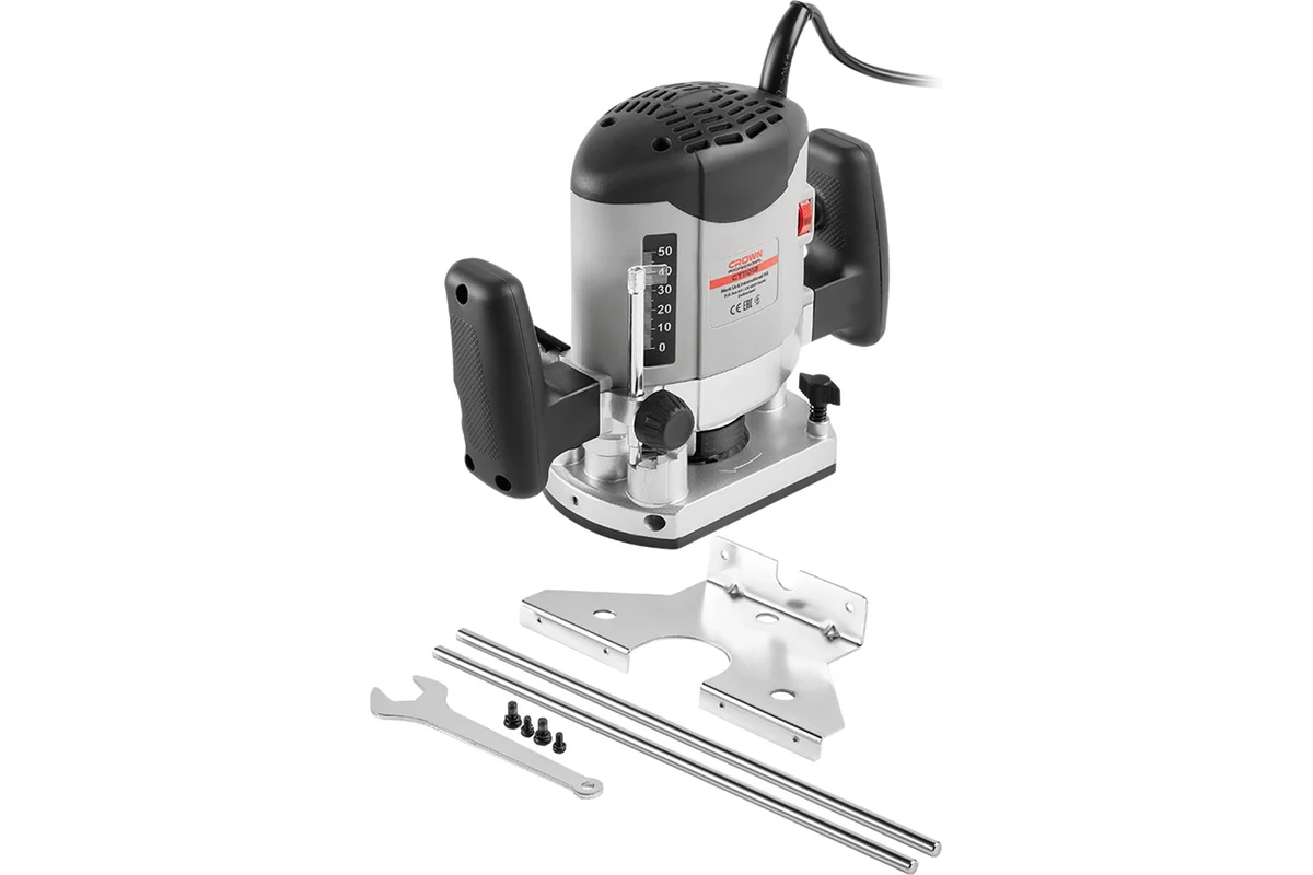 Фрезер CROWN CT11012, 1050Вт, 12000-30000об/мин, цанга 8мм