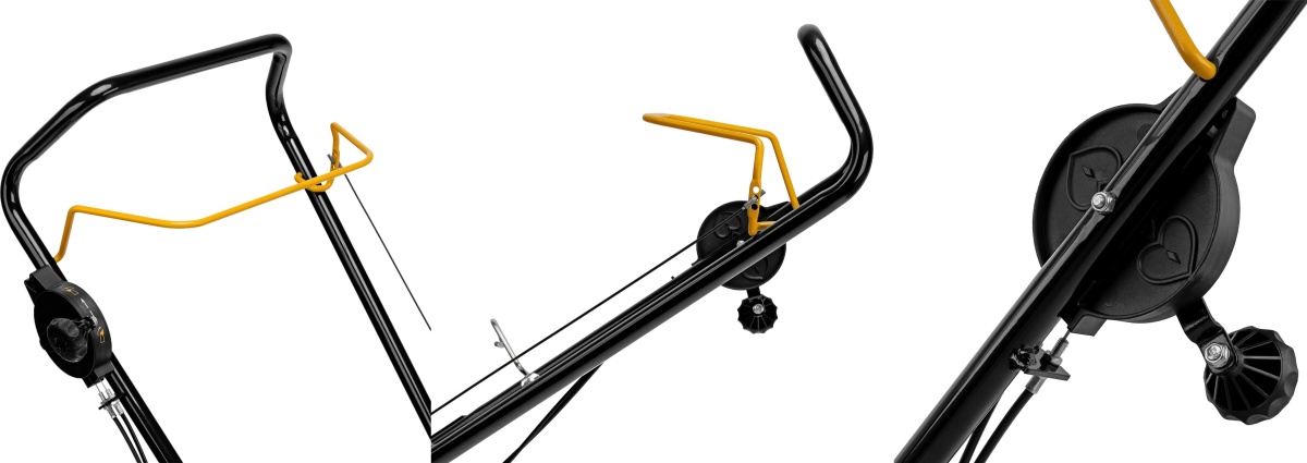 Бензиновая снегоуборочная машина SB 460, 99cc, ручной старт// Denzel