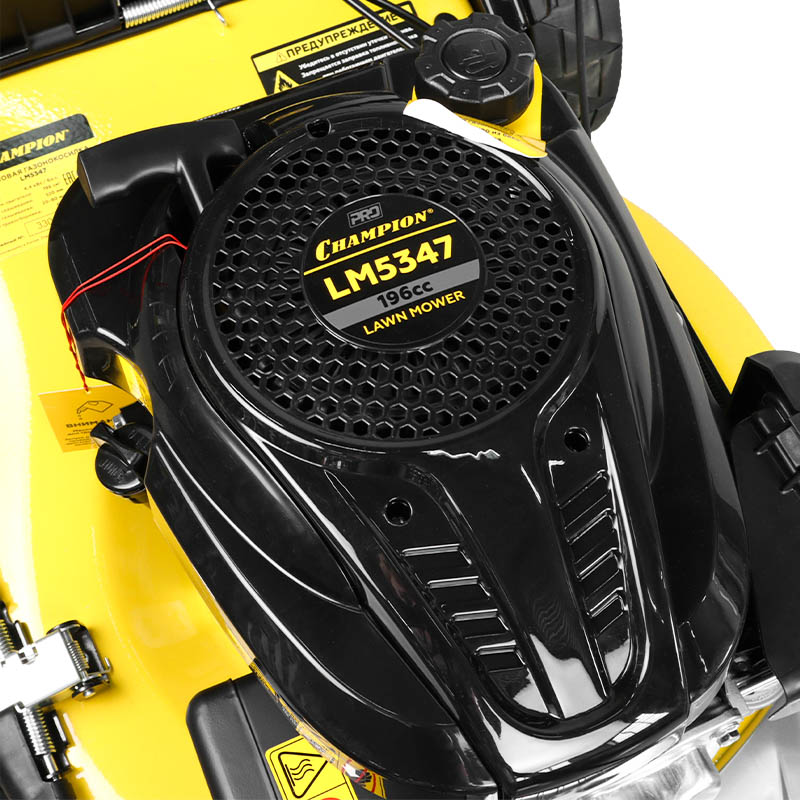 Газонокосилка CHAMPION LM5347 4,4кВт,привод 530мм 45кг 