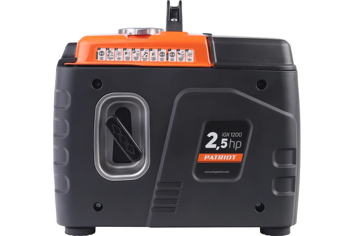 Генератор инверторный PATRIOT iGX 1200, 1,0/1,2 кВт