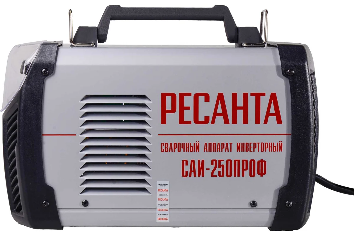РЕСАНТА Сварочный аппарат инверторный  САИ-250 ПРОФ, 220В, 35А, электроды 1-6мм