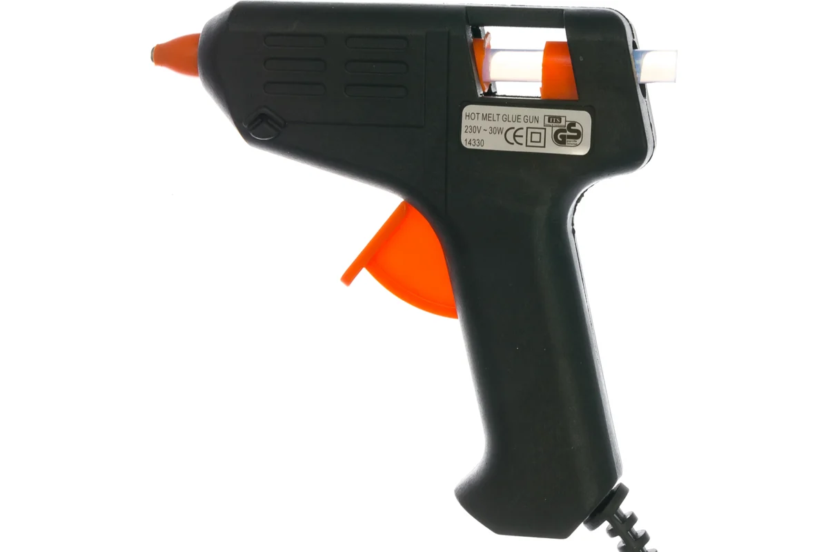 Пистолет клеевой  7 мм, 10 Вт ( 30 Вт )