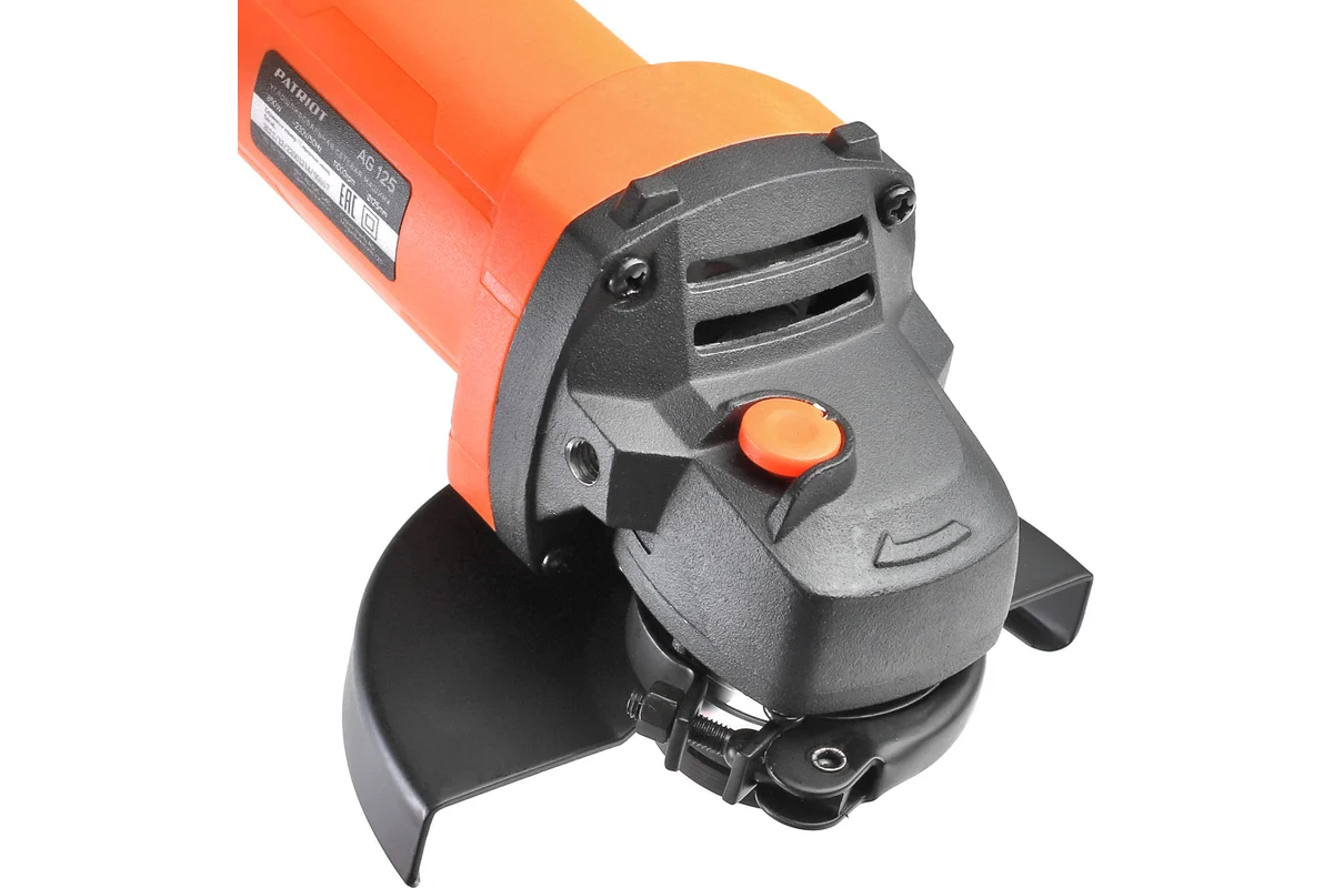 Машина углошлифовальная (УШМ) PATRIOT Expert AG 125, диск 125мм, 850 Вт, 11000 об/мин, тонкий корпус