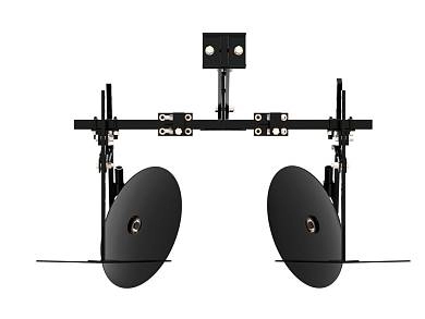 Комплект для прополки и окучивания GS-121 (с плоскорезами) для минитрактора СКАУТ