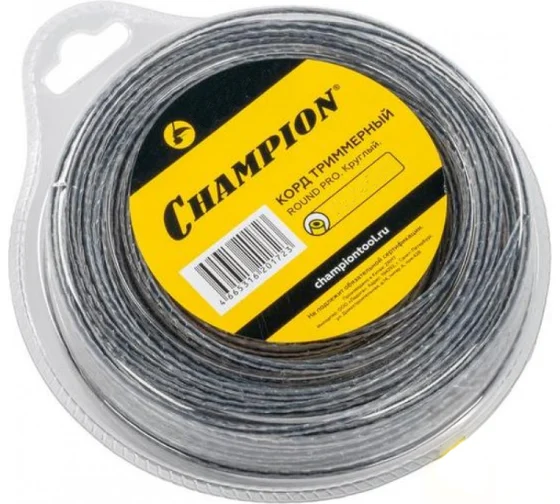 Корд трим.CHAMPION TI-LON 2,4мм*15м (зубчатый квадрат)