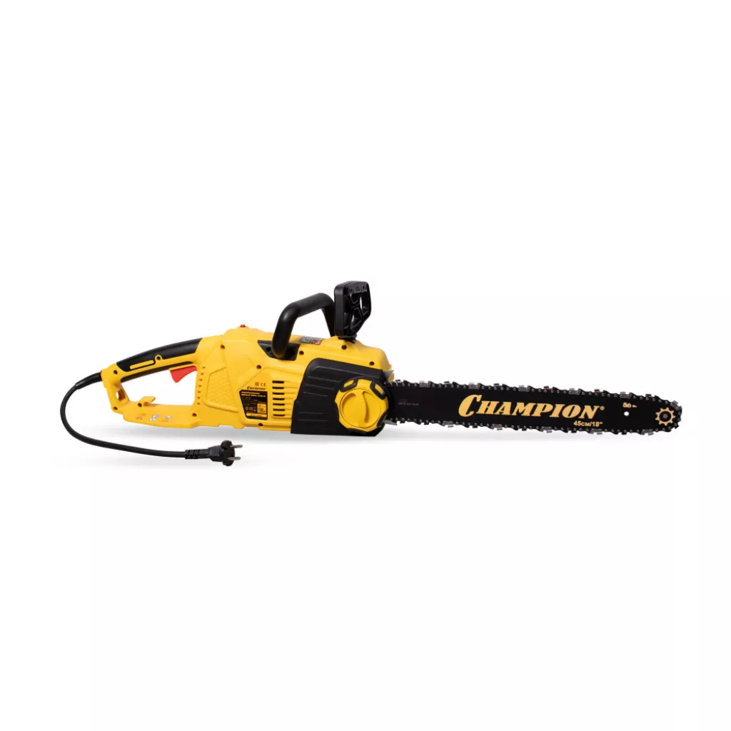 Электропила CHAMPION CH-324N-18"(3/8" -1,3- 62зв, 2.4 кВт, 4,66кг)