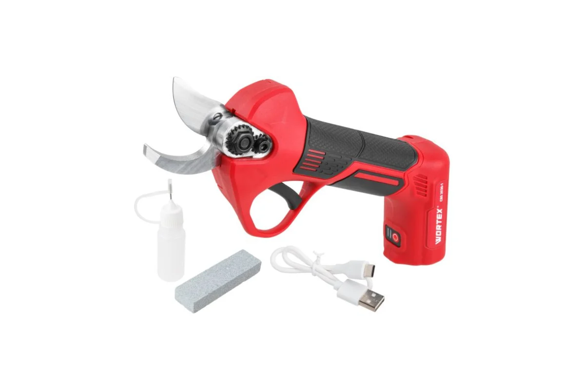 Аккум. секатор WORTEX CBS 2030-1 в кор. БЕСЩЕТ., 7.2 В, ветки до 25 мм