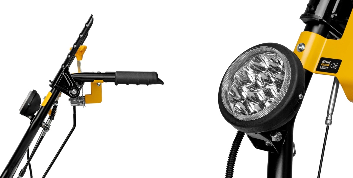 Снегоуборщик бензиновый SB 560 LP, 212cc, эл.старт, фара// Denzel