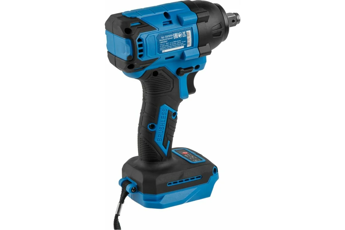 Аккум. ударный гайковерт BULL SC 1804 (18.0 В, 1 акк., 4.0 А*ч, б/щ, 1/2 \", 400 Нм, 2.0 кг, кейс 