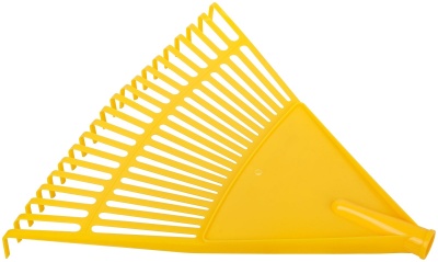 Грабли веерные PROFLEX УМЕЛЕЦ полипропиленовые без черенка желтые