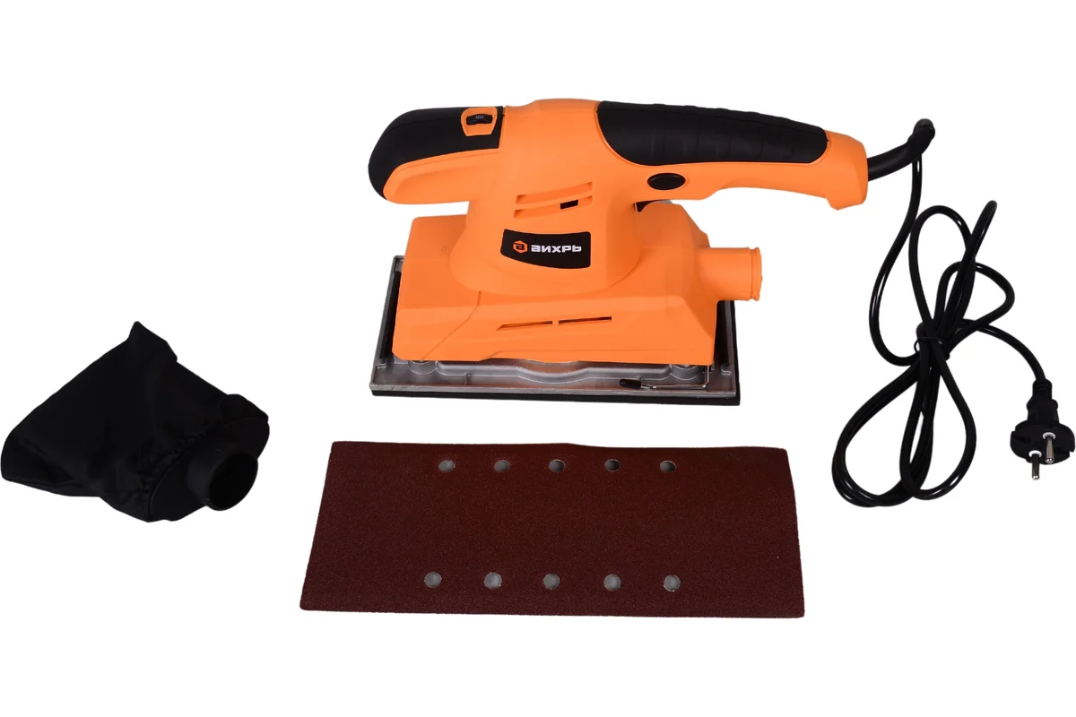 ВИХРЬ ВШМ-115Э, 300Вт, платформа 115х230мм, 7000-12000 кол/мин, кор.