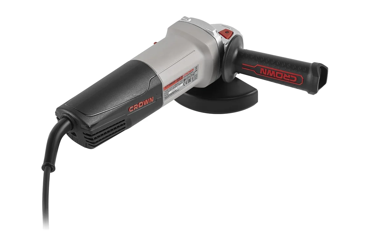 Угловая шлифовальная машина CROWN CT13502-125R, Ø125 мм, 1010 Вт, 11000 об/мин